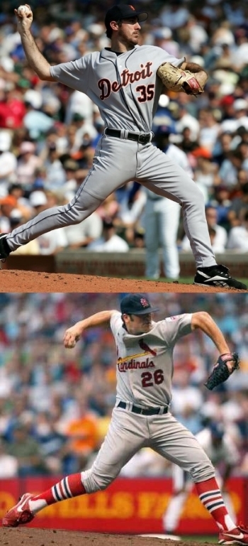 Comparison of Justin Verlander and Anthony Reyes