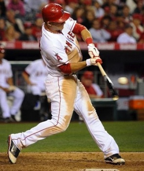 Mike Trout Home Run Swing