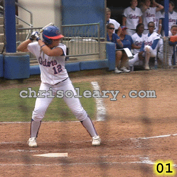 Megan Bush Home Run Swing Video Clip