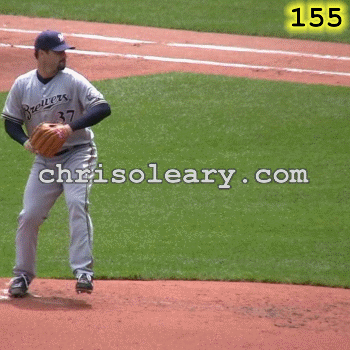 Jeff Suppan Throwing a Fastball