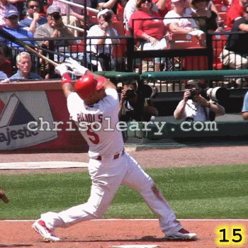 Albert Pujols' Swing