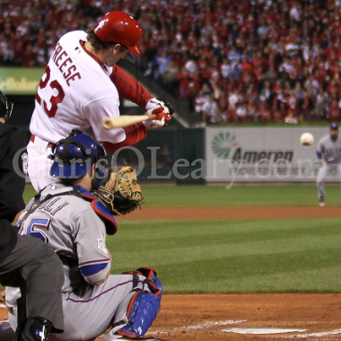 David Freese baseball swing