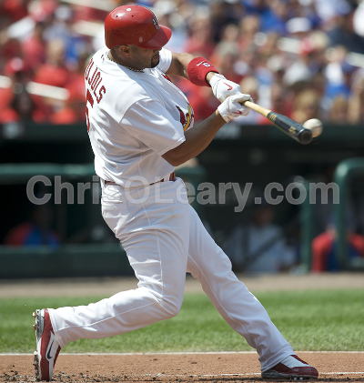 Albert Pujols NOT Squashing/Squishing the Bug