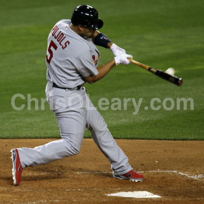 Albert Pujols NOT Squashing/Squishing the Bug