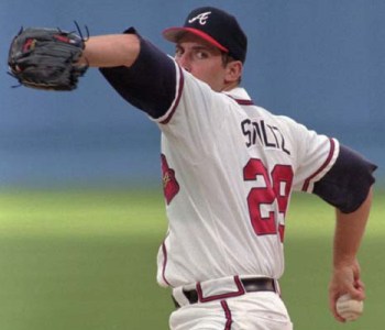 john smoltz pitching