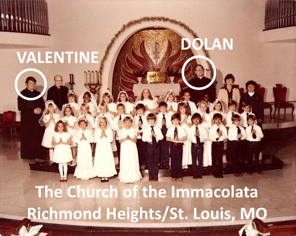 Cardinal Timothy Dolan and Father LeRoy Valentine at Immacolata